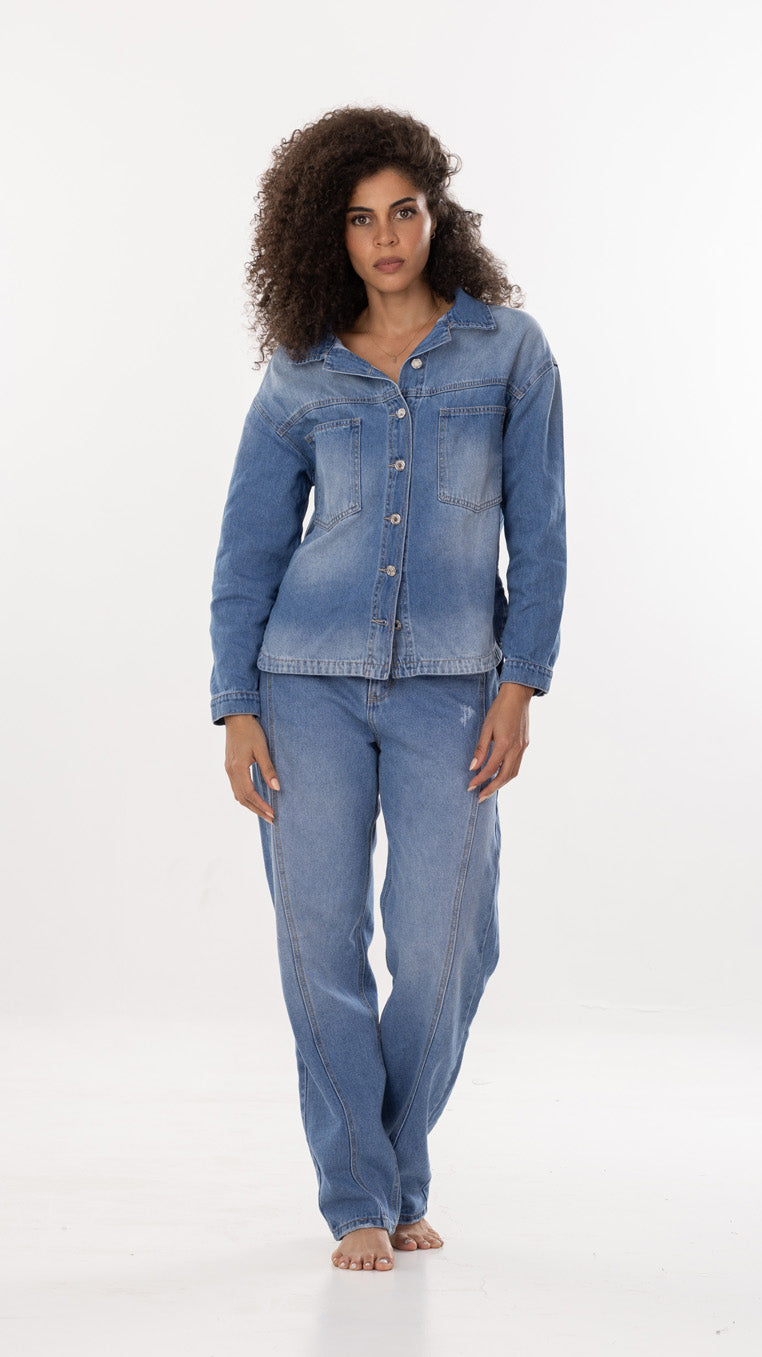 Chaqueta Oversize larga