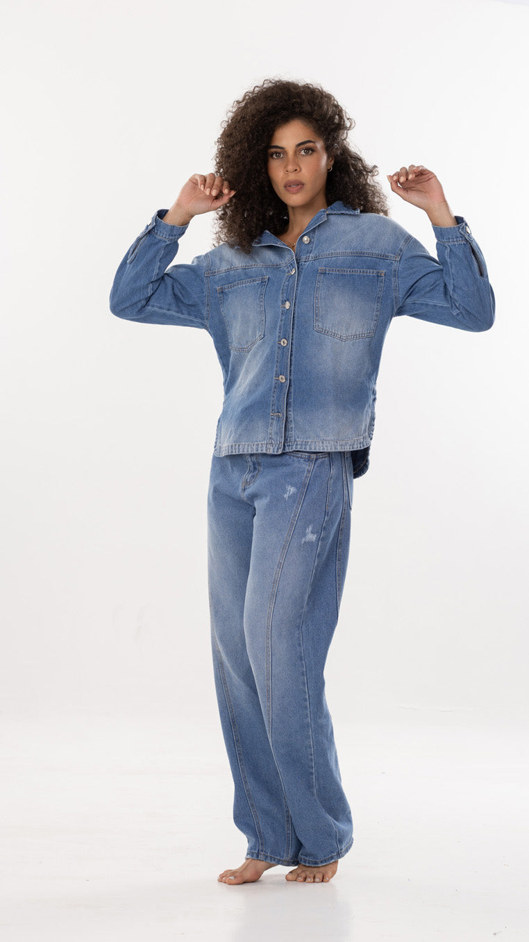 Chaqueta Oversize larga