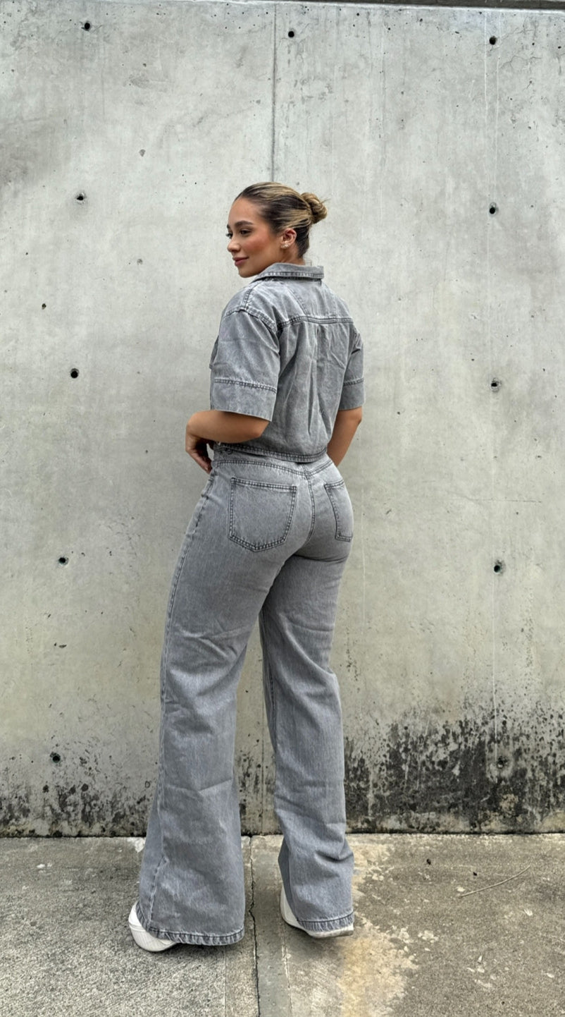 Set Denim Gris