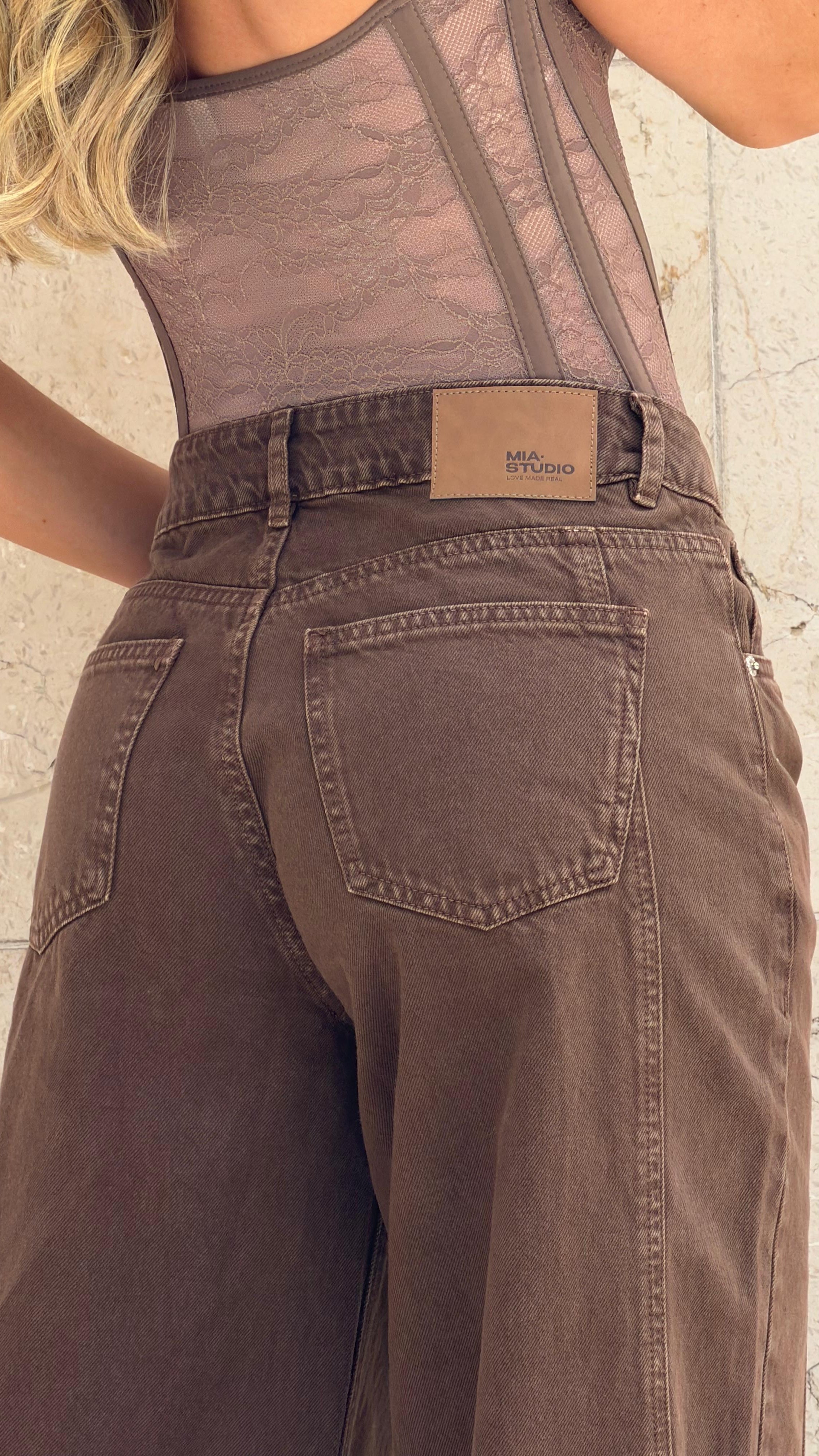 REF 105285 Wide Leg Barrel Cafe Oscuro