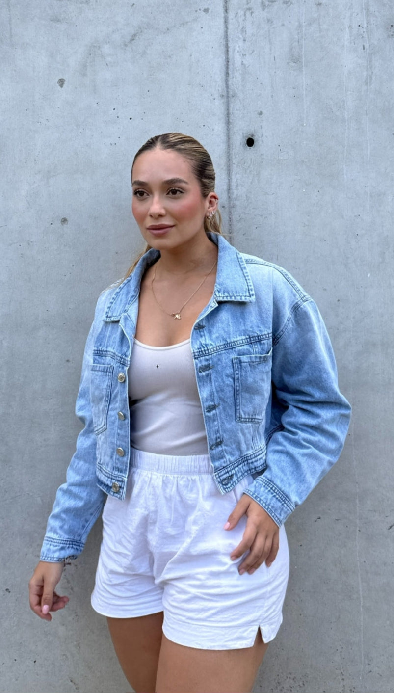 Chaqueta Oversize Corta