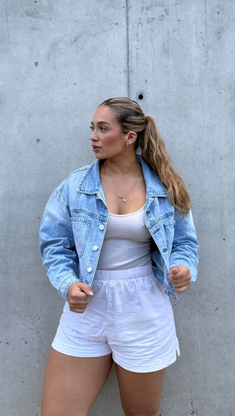 Chaqueta Oversize Corta