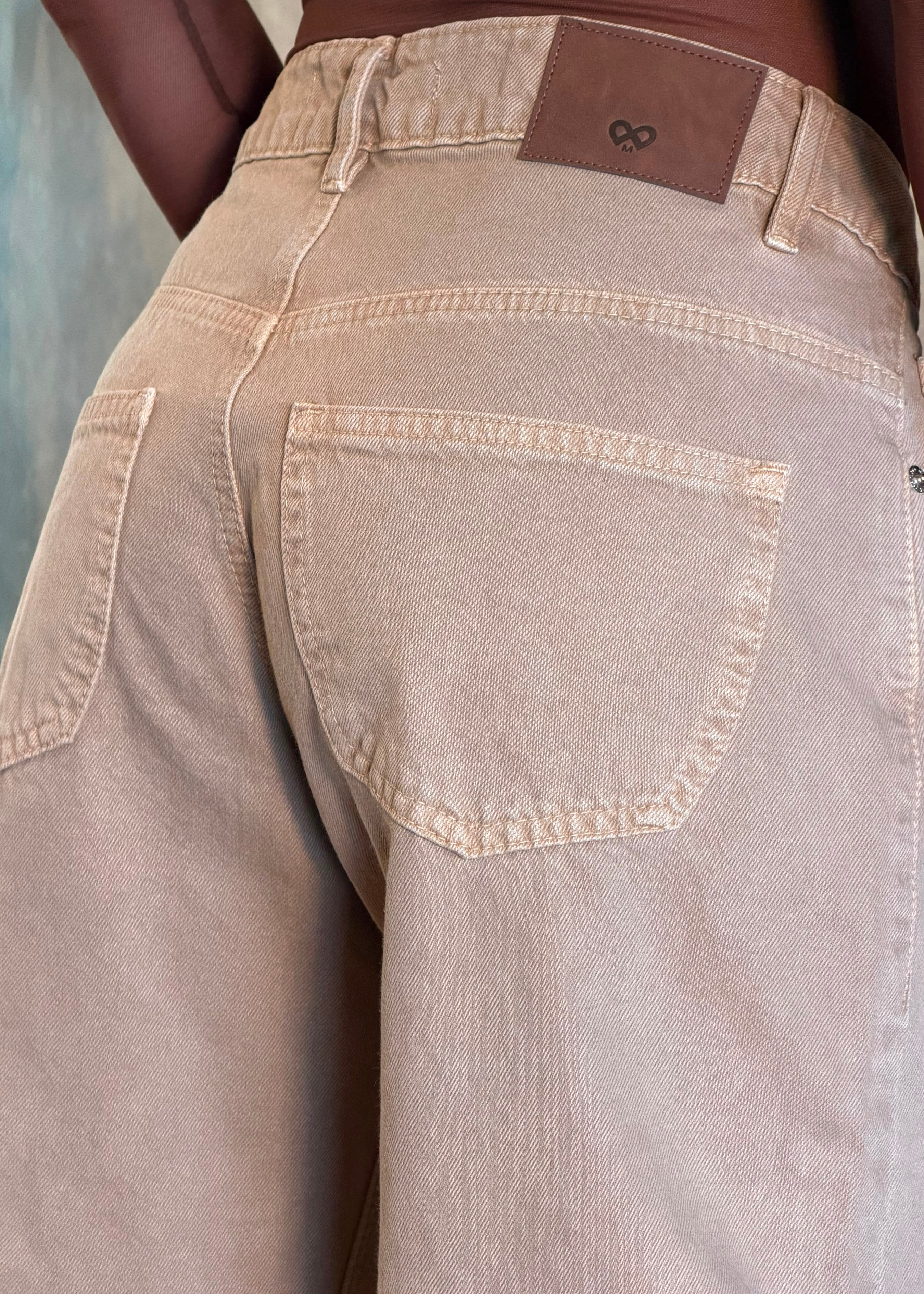 REF 130302-1 Jean Barrel Tono Caqui